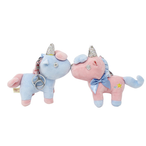 unicorn keychain plush toy