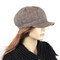 Baker Boy Tweed Cap Khaki Plaid