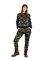 Camouflage Pullover Top and Pants Faux Fur Brushed L/XL