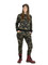 Camouflage Pullover Top and Pants Faux Fur Brushed S/M