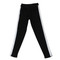 Girls Stripe Detail Sweatpants Soft and Comfy Black Small
