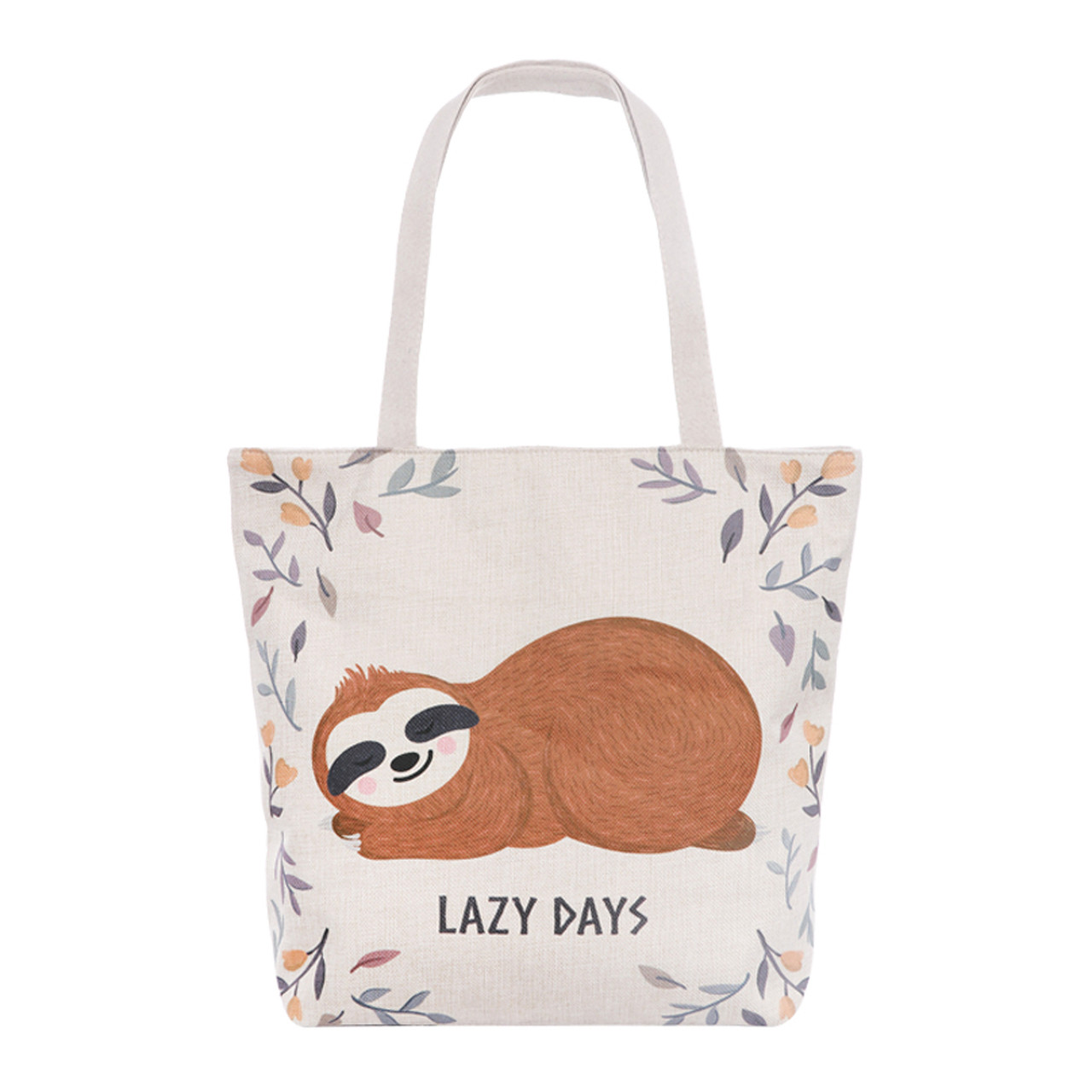 sloth beach bag