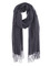 Ultra Soft Solid Color Scarf Cashmere Feel Wrap Grey