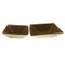 Modern Jewelry Tray Set of 2 Leather Simulated