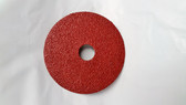 4-1/2" x 7/8" Fiber Resin Sanding Disc Aluminum Oxide 36 Grit, LTS, 100 Discs - FREE SHIPPING
