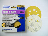 Norton 5" 8 Hole Hook & Loop Sanding Discs, 60 Grit, #04063, 25 pack - FREE SHIPPING