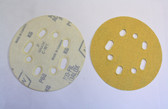 5" Hook & Loop Sanding Discs, 8 Hole, Norton, 80 Grit, #04062, 25 pack