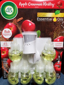 Air Wick Apple Cinnamon Medley Fragrance 1 Warmer & 6 Fragrance Refills - FREE SHIPPING