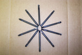 1/4" Pilot Drill Bits x 4" long -Lot of 10 Pilot Bits