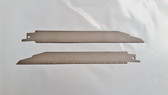 8" 18 TPI Reciprocating Blade Tapered, Unpainted, Bi-Metal 50 Blades