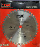 TJL 8-1/4" 40 Tooth Tungsten Carbide Tipped Circular Saw Blade, 10113, 1 blade
