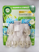 Air Wick Blue Agave & Bamboo Fragrance 1 Warmer & 6 Fragrance Refills - FREE SHIPPING