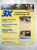 Norton 3X sandpaper 9" x 11", Asst. grit, 4 sheets - Free Shipping