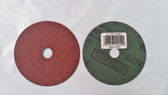 4" x 5/8" Fiber Resin Sanding Disc, 50 Grit, A/O, Norton, 25 pack BULK - FREE SHIPPING
