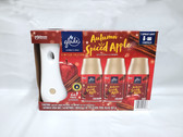 Glade Autumn Spiced Apple Fragrance, 1 Automatic Sprayer & 3 Refills - FREE SHIPPING