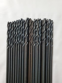 3/16" x 12" HS Drill Bits, High Speed, BULK, Lot of 10