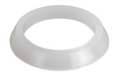 1-1/2" x 1-1/4" Beveled Poly Slip Joint Washer, 10pk
