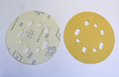 5" Hook & Loop Sanding Discs, 8 Hole, Norton, 60 Grit, #04063, 25 pack