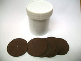 Dental Cut Off Wheel 1-1/2" x .040" x 1/16" Non-Reinforced 100 Discs - FREE SHIPPING