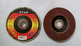 4" x 5/8" Flap Discs, Type 27, AO, 25 Discs - FREE SHIPPING