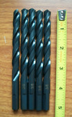 3/8" Drill Bit Black Oxide Chip Breaker Point 5pack KBT