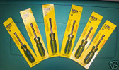 Stanley 11/32" Hex Nut Drivers, Green 61-808, Lot of 6