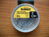 DeWALT 1/4" Magnetic Nut Setter 1-7/8" long DW2218C3 - 3 Packs Of 3 Bits=9 Bits - Free Shipping