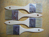 2" Paint/Chip White Bristle Brush, Lot of 12