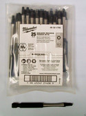 S2 Square 3-1/2" IMPACT Shockwave Insert Bit Milwaukee 48-32-4795, 100pk - FREE SHIPPING