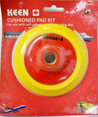 5" x 5/8" Cushioned Pad Kit PSA Adhesive Keen Abrasives #76405, Lot of 1 - Free Shipping