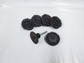 2" Strip Away Disc, Type R Roloc, Black, With FREE Arbor, Lot of 20