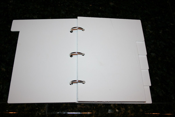 Durable Tabbed Communication Book