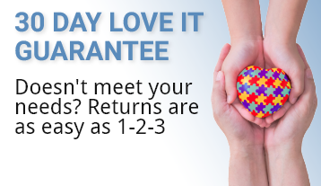 30 day love it guarantee backed by no hassle returns