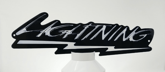 Ford F150 F 150 Svt Lightning Heavy Duty Steel Metal Sign