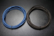10 GAUGE AWG WIRE 25 FT BLACK 25FT BLUE CABLE STRANDED PRIMARY BATTERY IB10
