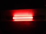 10 IN NEON LIGHT ROD RED PIPEDREAM TUBE GLOW 12 VOLT CAR BOAT ATV MOTORCYCLE