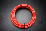 4 GAUGE WIRE PER 10 FT CABLE RED 12 VOLT AMP PRIMARY STRANDED POWER GROUND AWG