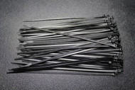 300 PK 11 INCH ZIP TIES NYLON BLACK 40 LBS UV WEATHER RESISTANT WIRE CABLE BCT11