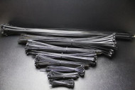 8000 PK 4 6 8 11 14 18 24 36 IN ZIP TIES 1000 EACH NYLON BLACK 40 LB WIRE CABLE
