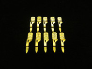 10 PACK ATM MINI BLADE FUSE TAP 24K GOLD PLATED ADD A CIRCUIT FAST SHIP FTATM