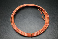 10 GAUGE THHN WIRE STRANDED ORANGE 15 FT THWN 600V GROUND MACHINE CABLE AWG