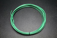 12 GAUGE THHN WIRE STRANDED GREEN GROUND 10 FT THWN 600V 90C MACHINE CABLE AWG