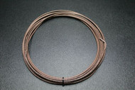 12 GAUGE THHN WIRE STRANDED BROWN 15 FT THWN 600V 90C MACHINE CABLE AWG