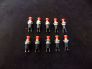 10 PCS PUSH BUTTON SWITCH SPST MOMENTARY MINI BUTTON 3 AMP 125V 2 PIN NB-602