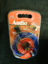 AUDIOPIPE 10 GAUGE AMP KIT AWG 700 WATTS PK-700X AMPLIFIER WIRING INSTALLATION