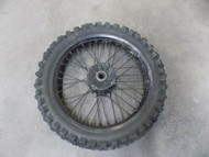 2007 KAWASAKI KF450F REAR TIRE & RIM KX 450 450F 07 08 09