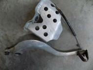 2007 KAWASAKI KF450F REAR BRAKE LEVER W/ PLATE KX 450 450F 07 08 09