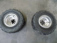 2007 SUZUKI LTZ400 REAR TIRES & RIMS DUNLOP LTZ 400 06 07 08 09 #3