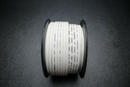 10 GAUGE WIRE PER 100 FT WHITE HOOK UP AWG STRANDED COPPER PRIMARY GROUND POWER