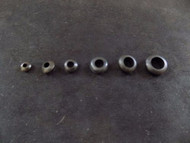 100 EACH 1/8 3/16 1/4 5/16 3/8 1/2 ID RUBBER GROMMETS FIREWALL PLUG GASKET WIRE